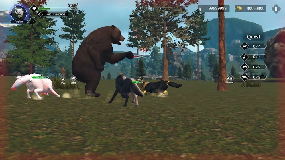 狼模拟器：RPG生存动物之战.Wolf Simulator: RPG Survival Animal Battle