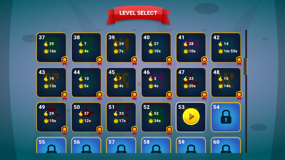 Moving Blocks Puzzles