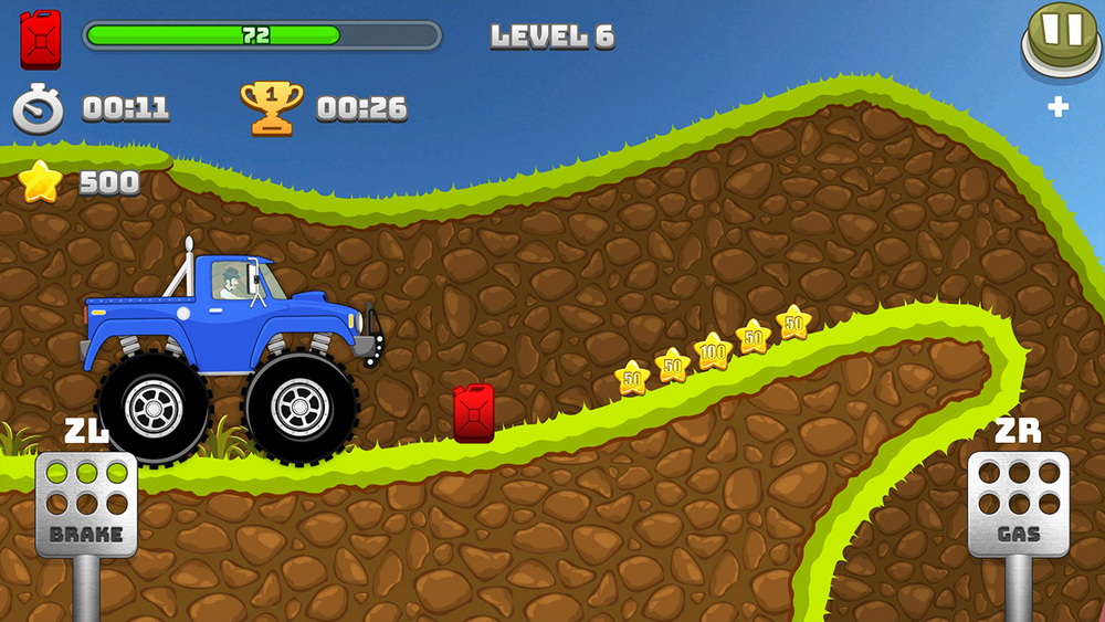 山丘之王.Mountain Climb Driver: Real Physics Arcade Racing