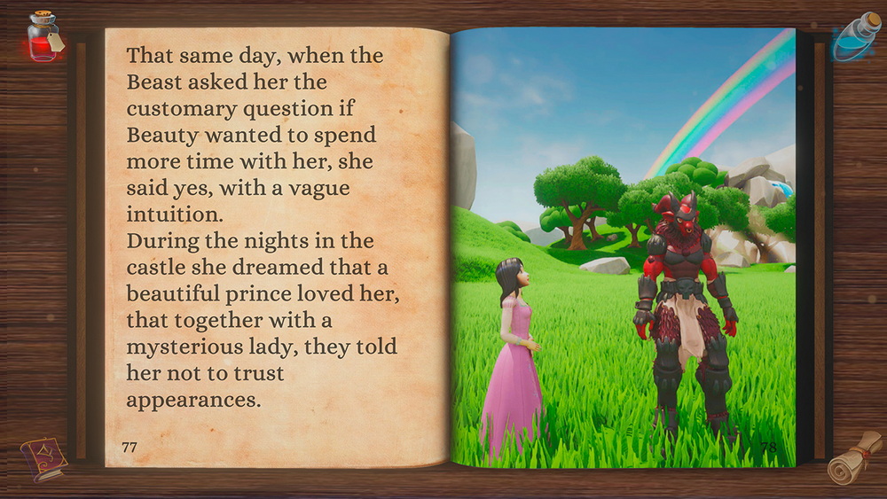 美女与野兽：互动书.Beauty and the Beast: Interactive Book