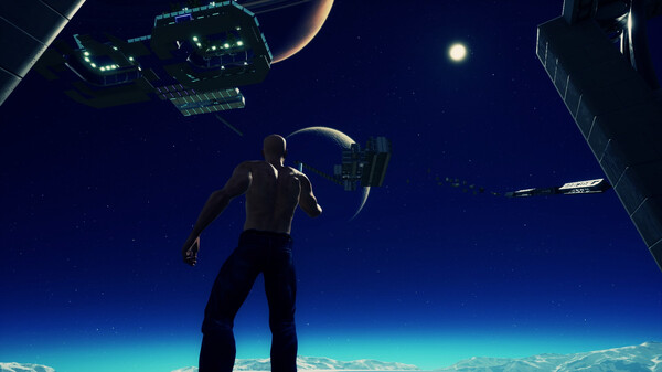 秃子向上爬.Bald Man Climbs Up