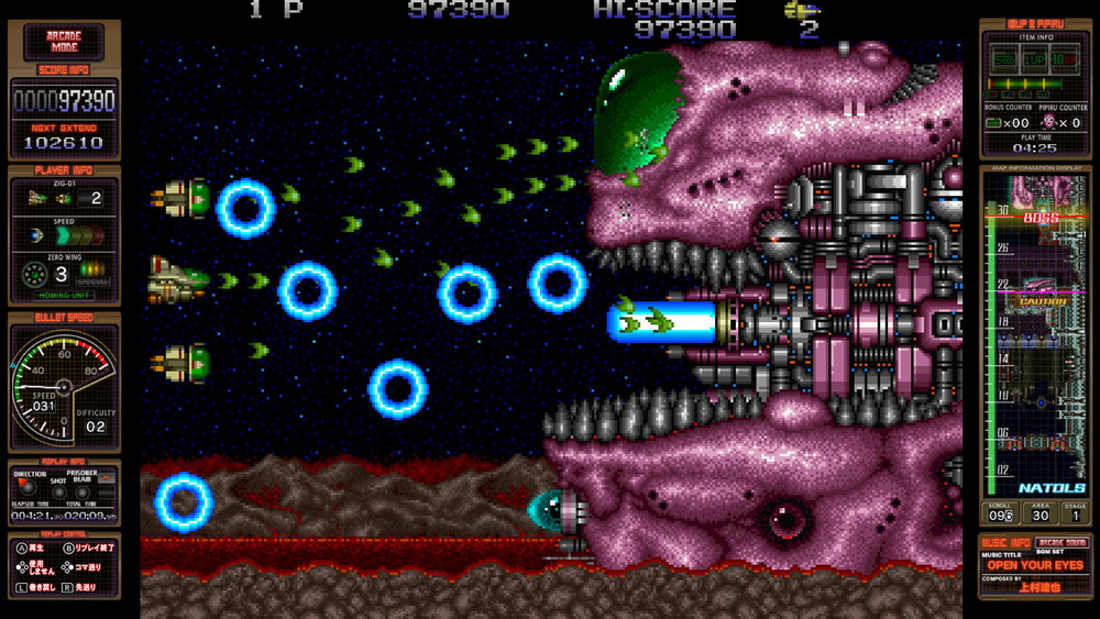 Zero Fire: Toaplan Arcade Garage