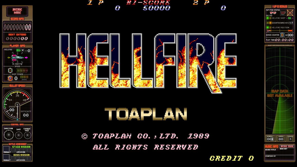 Zero Fire: Toaplan Arcade Garage