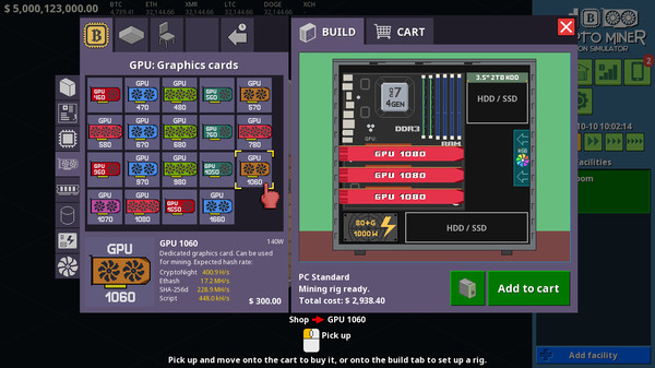 挖矿大亨模拟器.Crypto Miner Tycoon Simulator