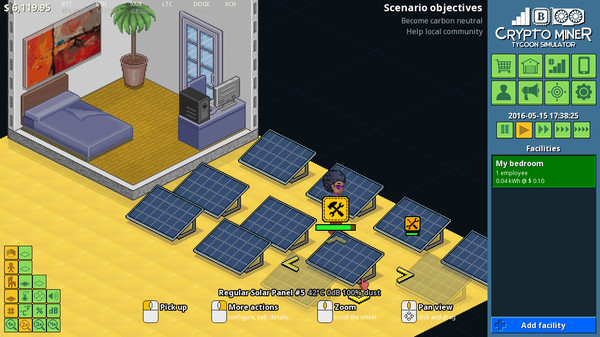 挖矿大亨模拟器.Crypto Miner Tycoon Simulator