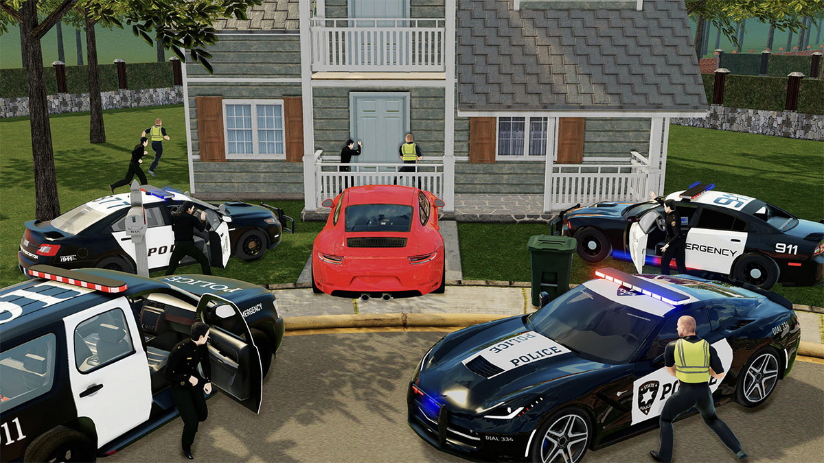 救援队911模拟器：救护车、警察、消防员.Rescue Team 911 Simulator: Ambulance, Police, Firefighter