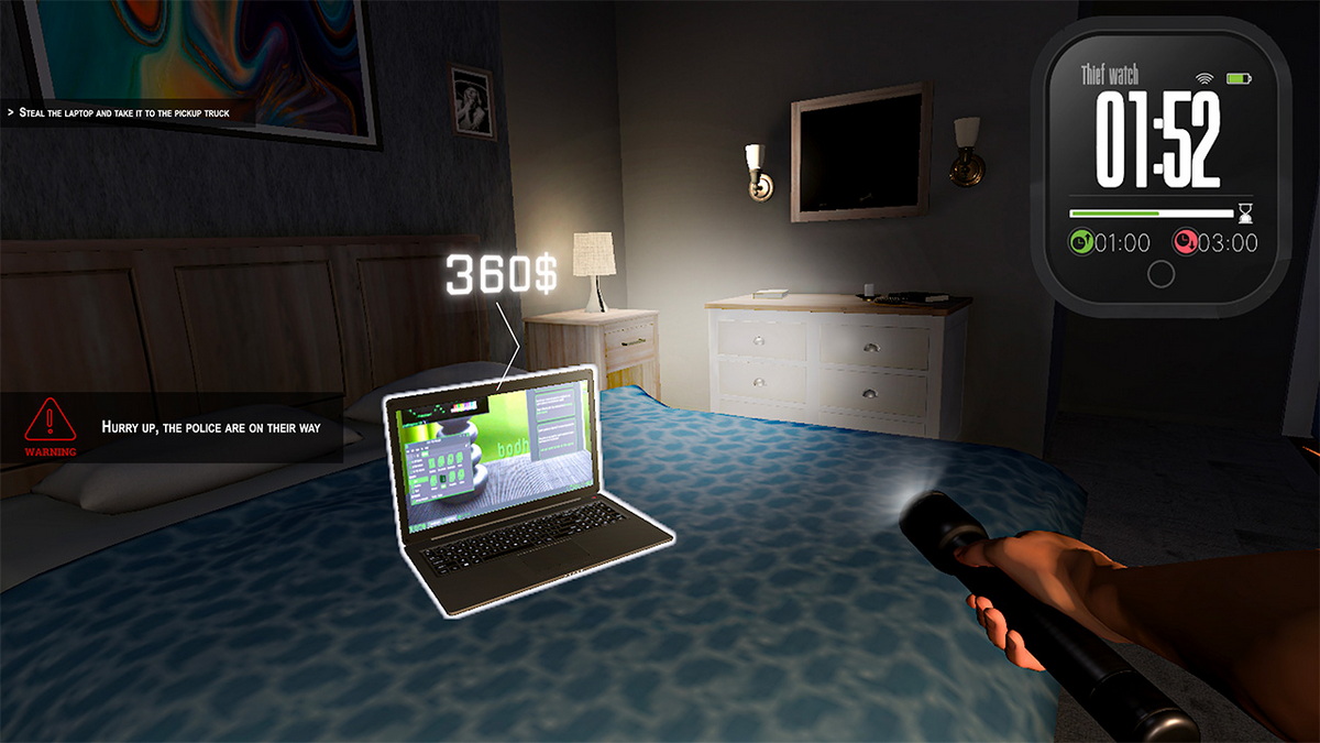 盗贼模拟器 2023：从骗子到老板.The Thief Simulator 2023: From Crook to Boss