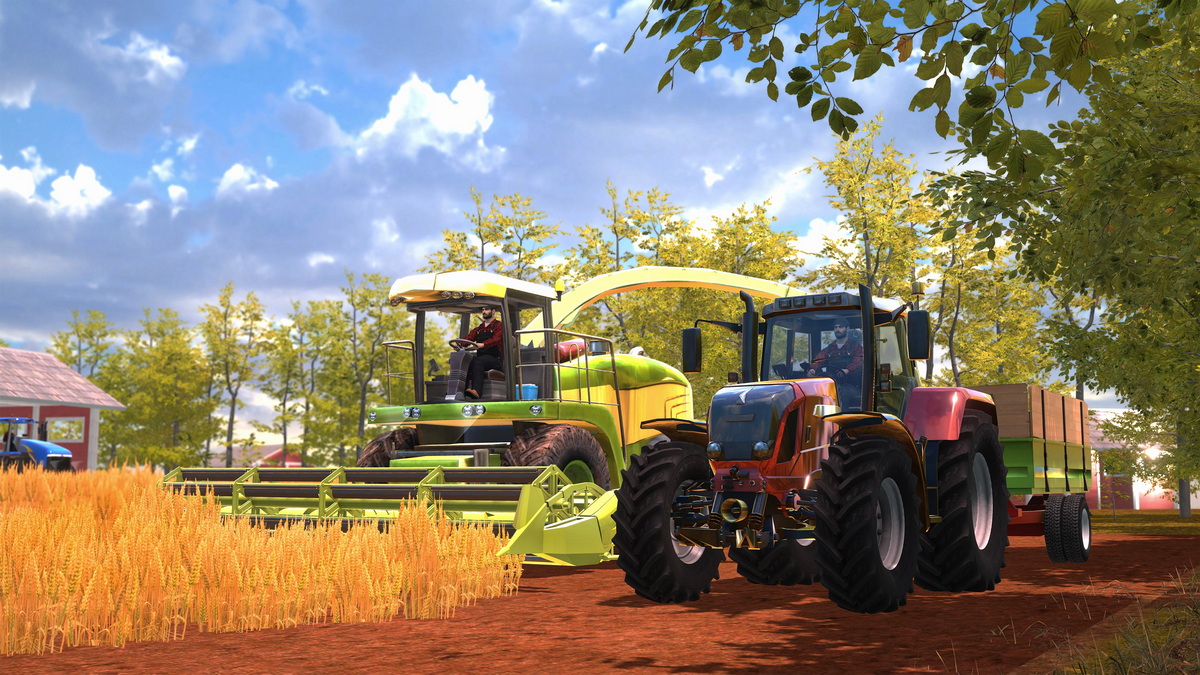 Farming Tractor Simulator 2023 : Drive Trucks & Combine
