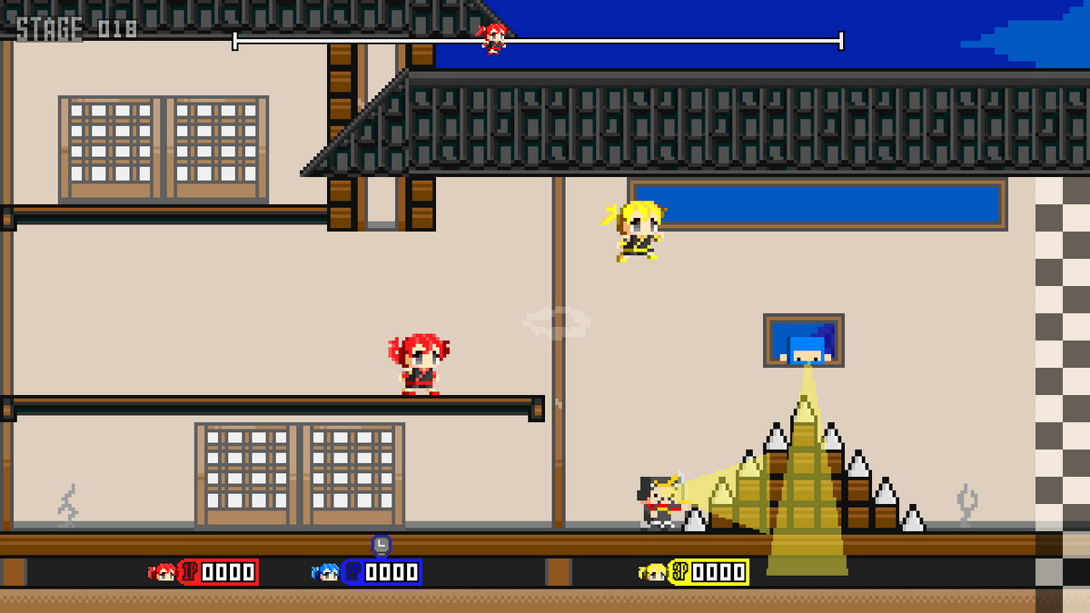 Pixel Game Maker Series Ninja Sneaking VS: Battle On The Couch
