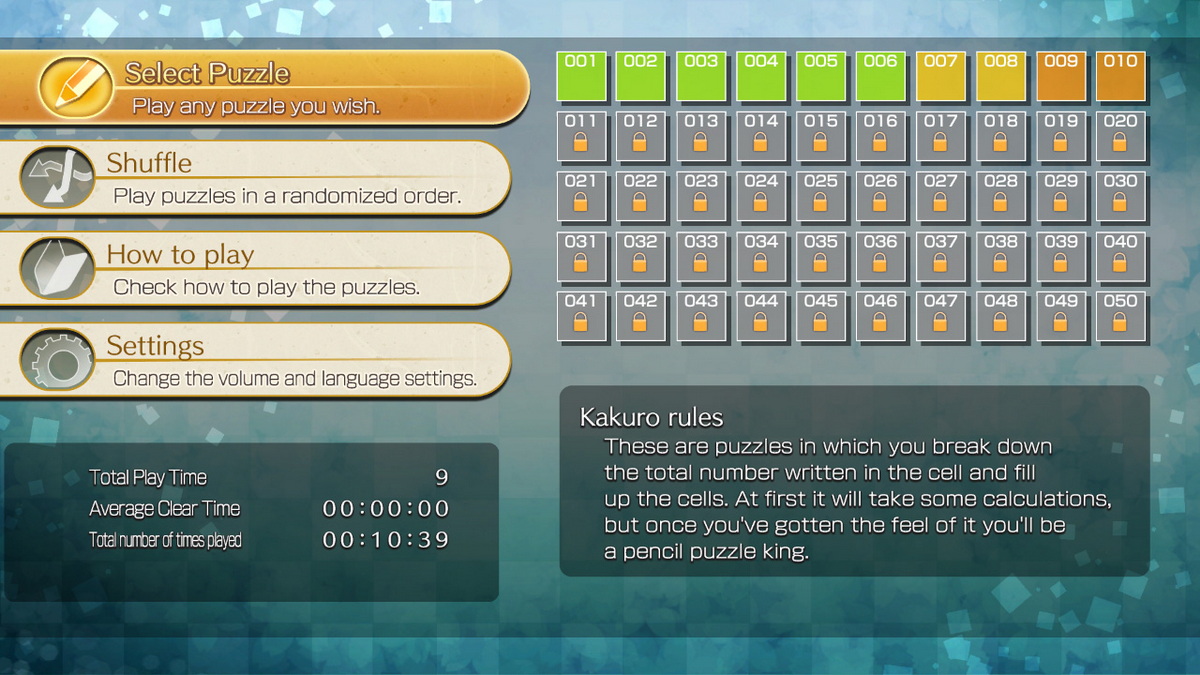 Nikoli益智游戏S数和Kakuro.Puzzle by Nikoli S Kakuro