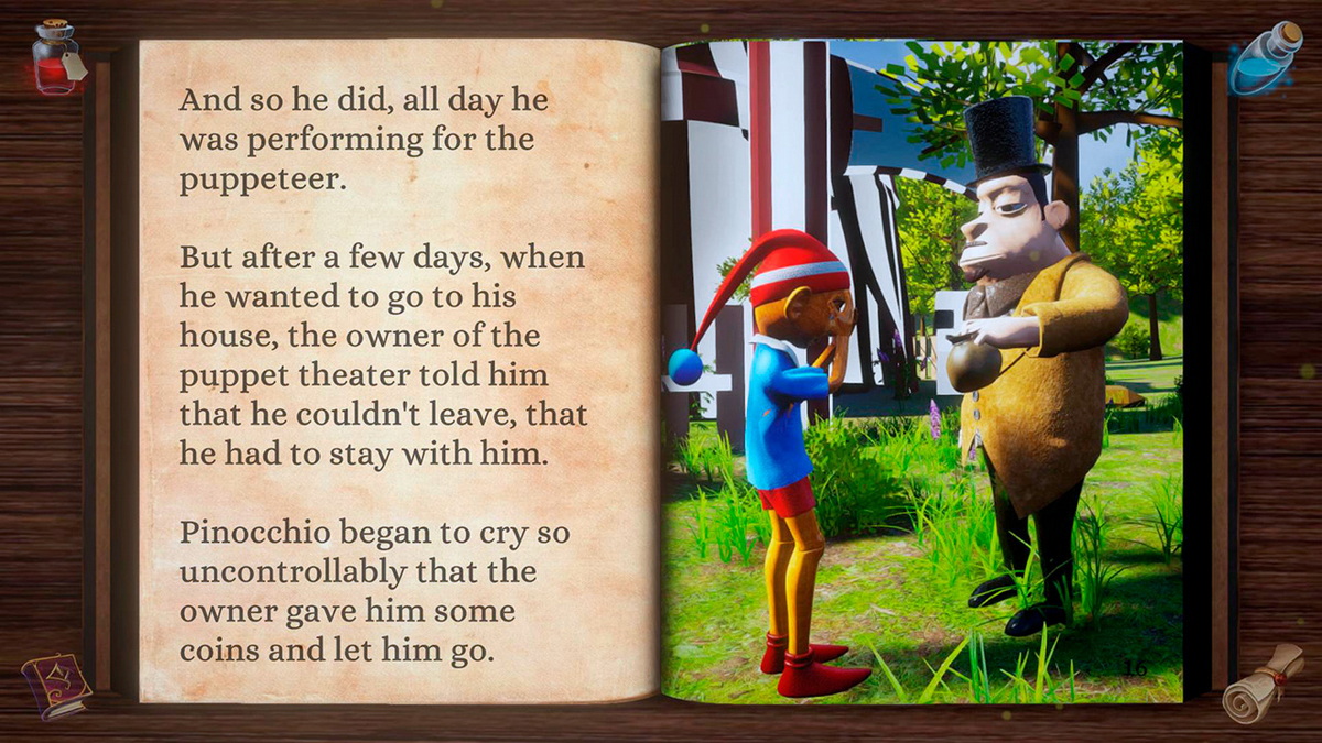匹诺曹：互动书.Pinocchio: Interactive Book