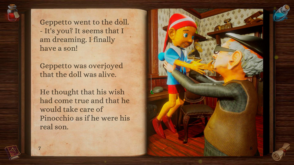 匹诺曹：互动书.Pinocchio: Interactive Book