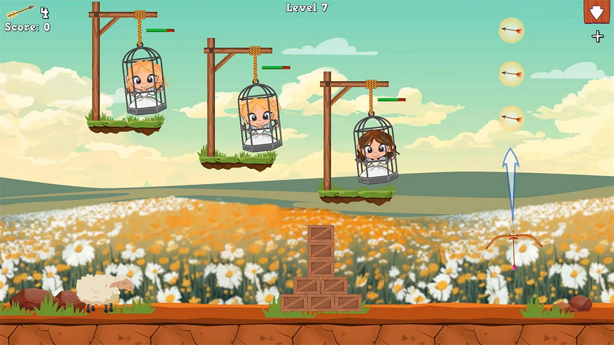 勇敢的弓箭手：拯救公主模拟器.Brave Bow Archer: Princess Rescue Simulator!