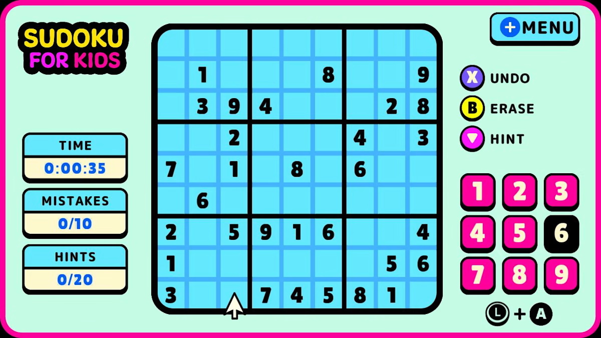 儿童数独.Sudoku For Kids