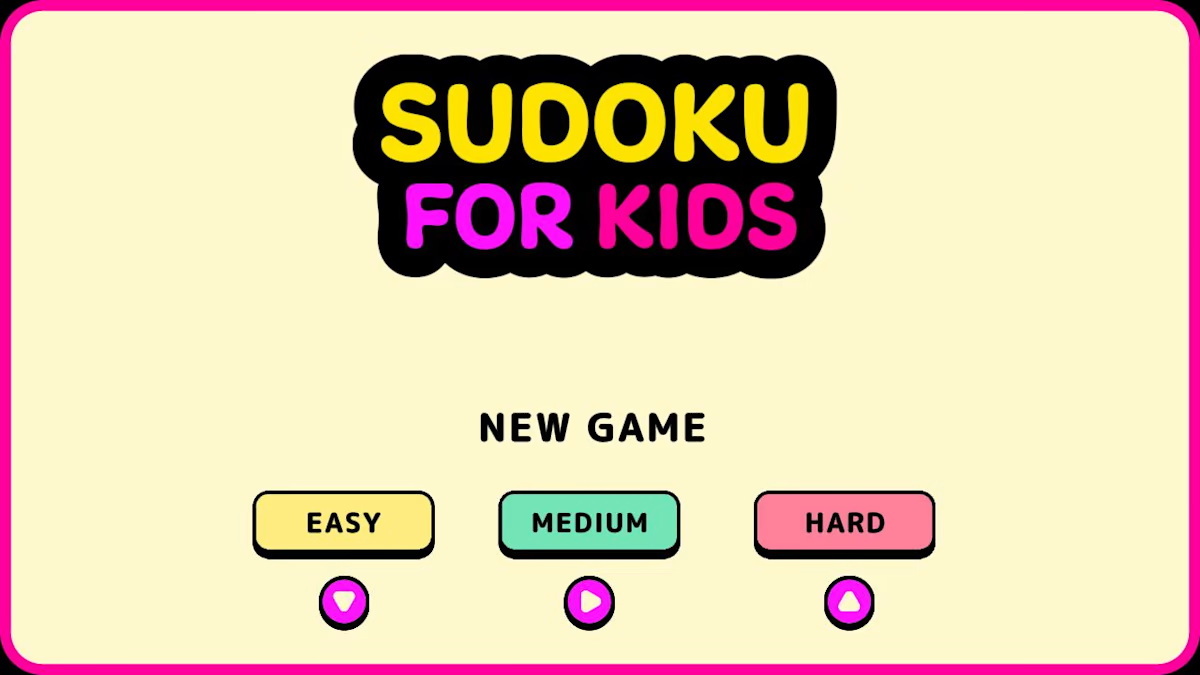 儿童数独.Sudoku For Kids