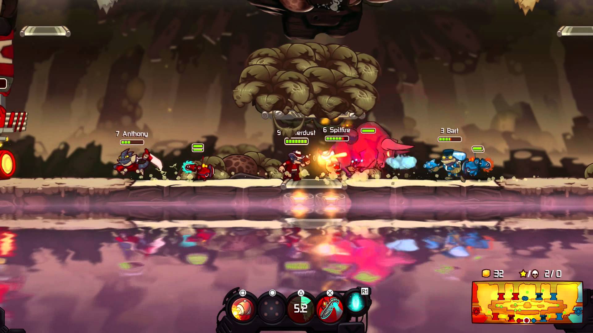 王牌英雄：组装.Awesomenauts Assemble!