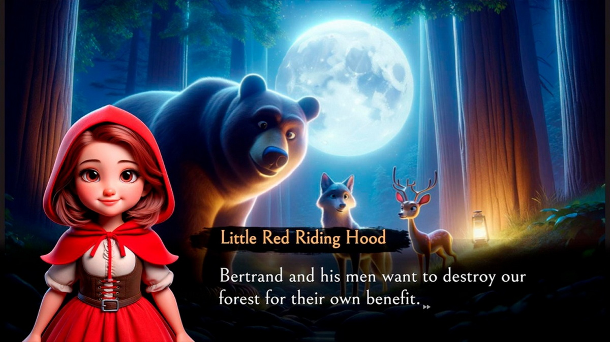Little Red Riding Hood: Wonder Animals