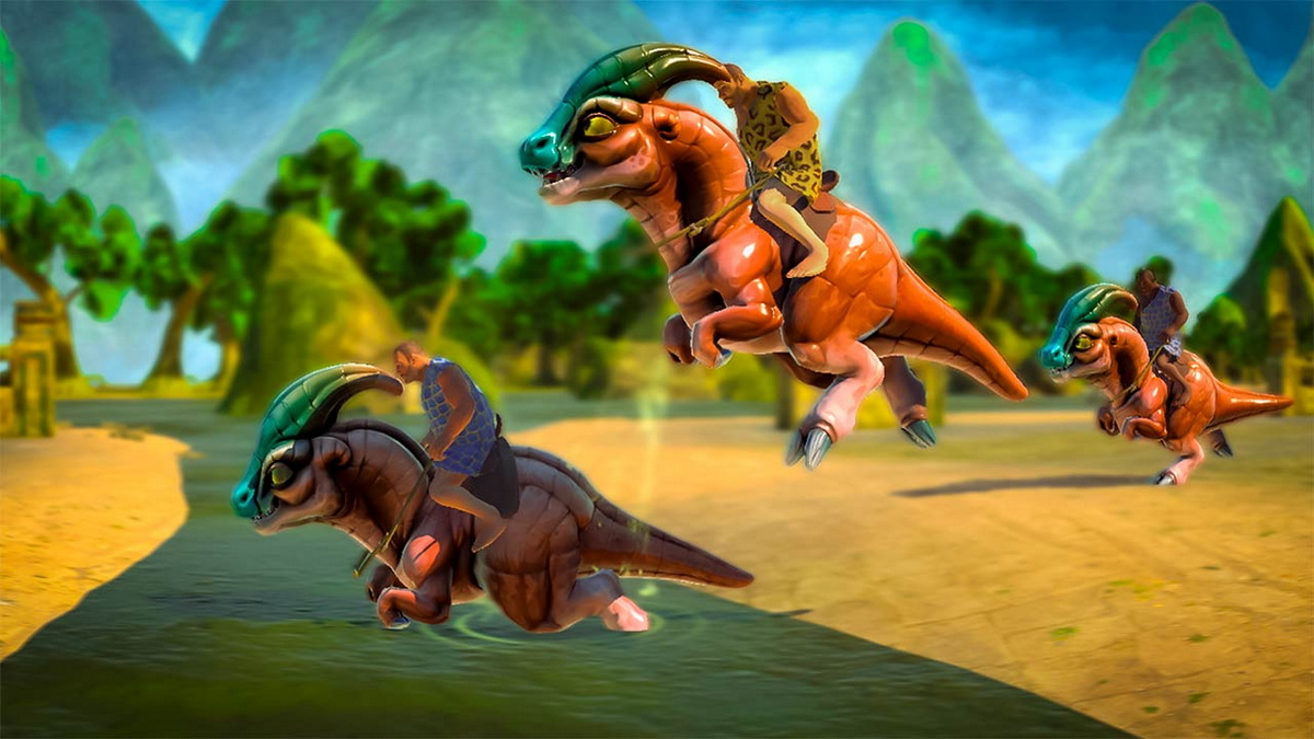 Dino Race: Dinosaur Ride Ranch