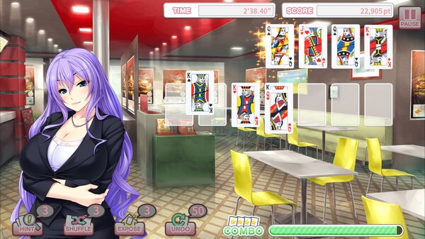 美女克朗代克纸牌加强版.Pretty Girls Klondike Solitaire PLUS