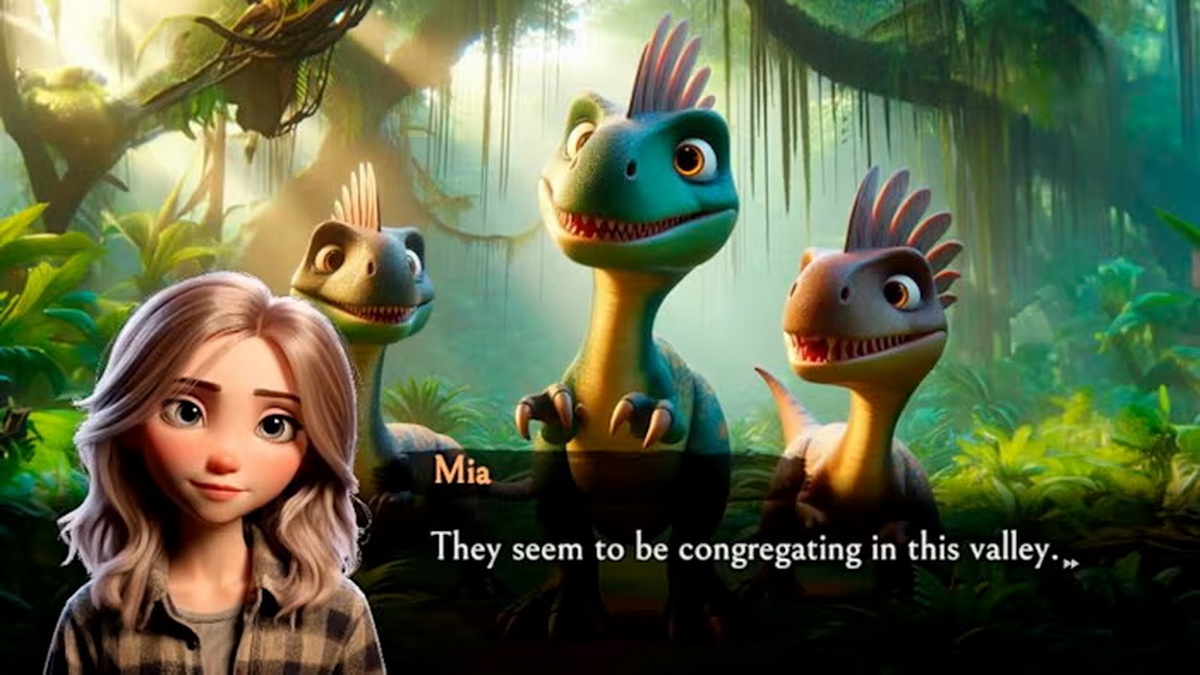 Dinosaur Crossing: Unravel and Discover