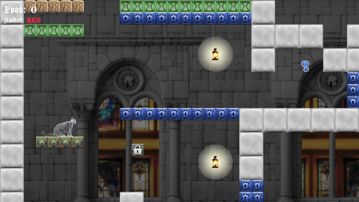 Pixel Game Maker Series CAT AND CASTLE