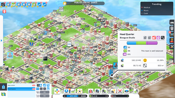 城市视频游戏公司.City Game Studio: Your Game Dev Adventure Begins