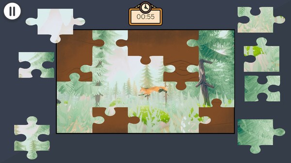 拼图游戏：大自然.Jigsaw Puzzle Nature