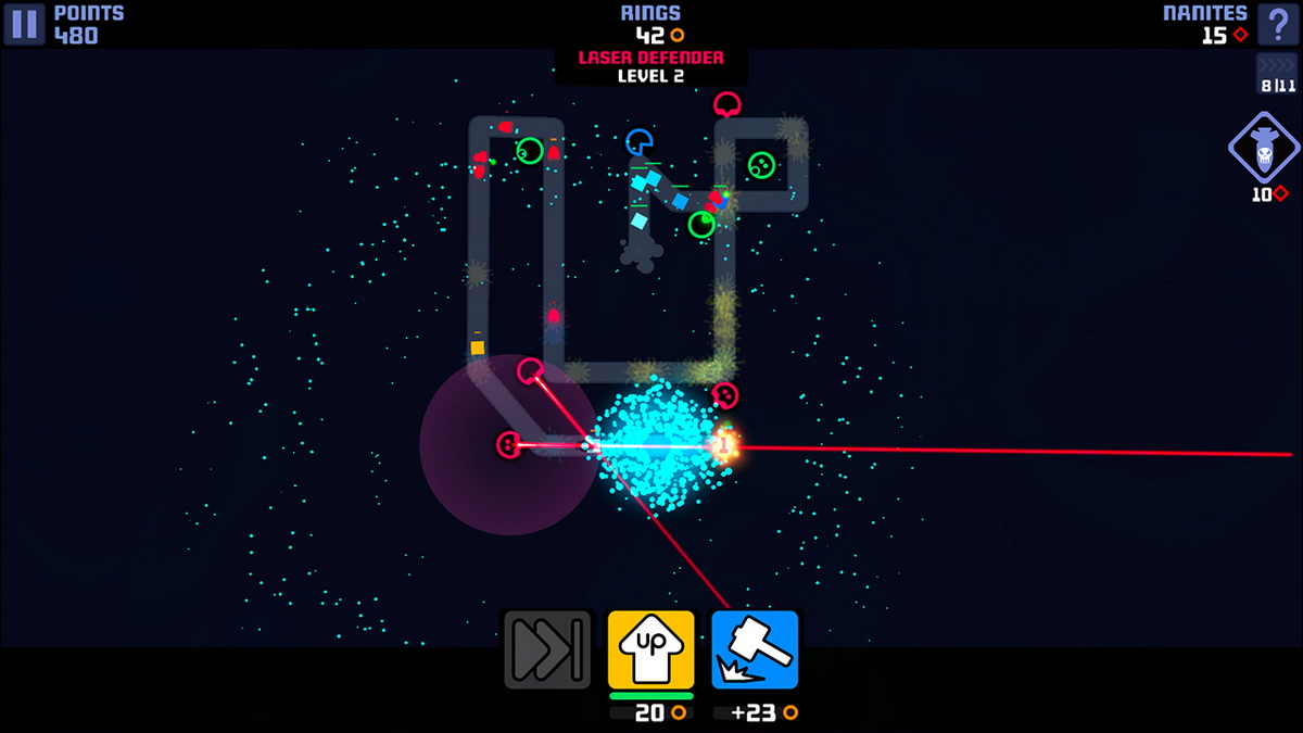 殖民地保卫战：终极极简塔防.Colony Defense: The Ultimate Minimalist Tower Base Defense Game
