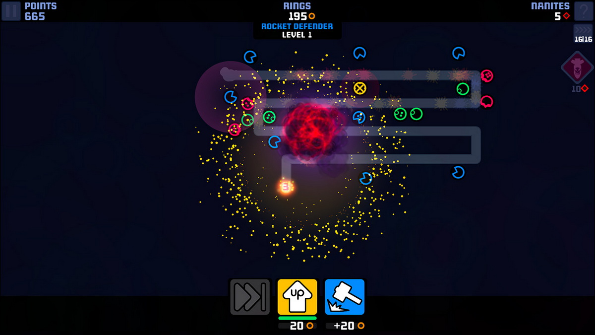 殖民地保卫战：终极极简塔防.Colony Defense: The Ultimate Minimalist Tower Base Defense Game