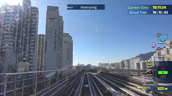 韩国铁路驾驶之旅：议政府轻轨.Korean Rail Driving Tour: LRT Uijeongbu