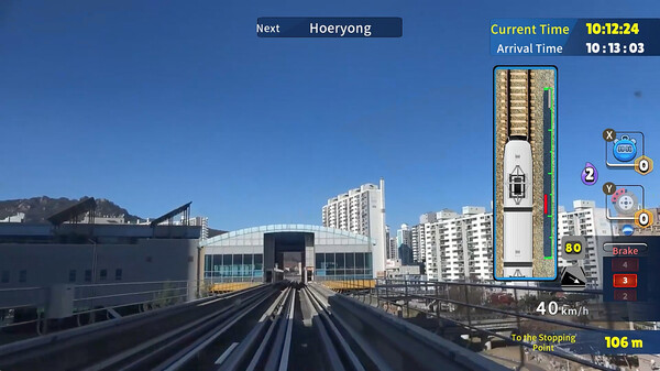 韩国铁路驾驶之旅：议政府轻轨.Korean Rail Driving Tour: LRT Uijeongbu