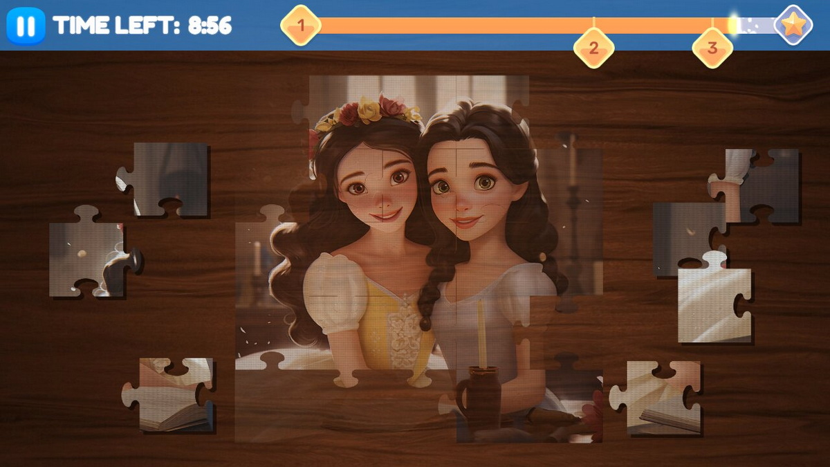 皇家公主拼图.Jigsaw Royal Princess