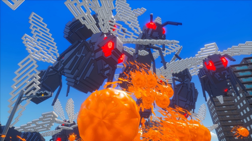 圆滚地球变四方？！数码方块地球防卫军2.Earth Defense Force: World Brothers 2