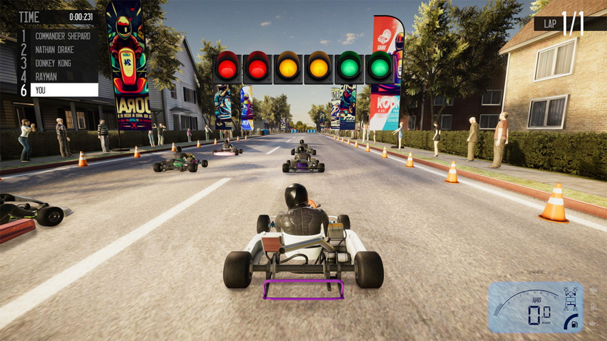 齿轮头卡丁车：机械与赛车.Gearhead Karting Simulator – Mechanic & Racing