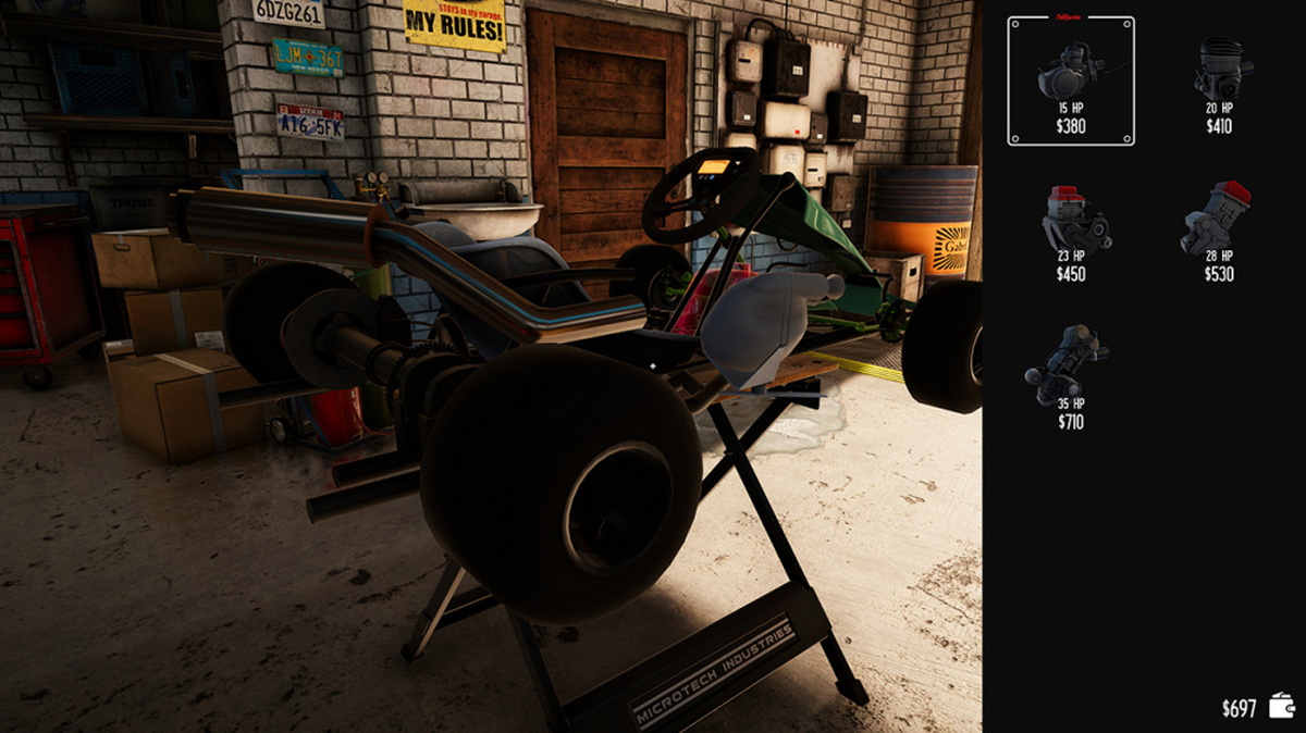 齿轮头卡丁车：机械与赛车.Gearhead Karting Simulator – Mechanic & Racing
