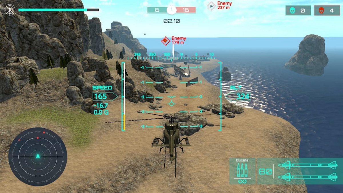 直升机战斗竞技场模拟器.Helicopter Battle Arena Simulator