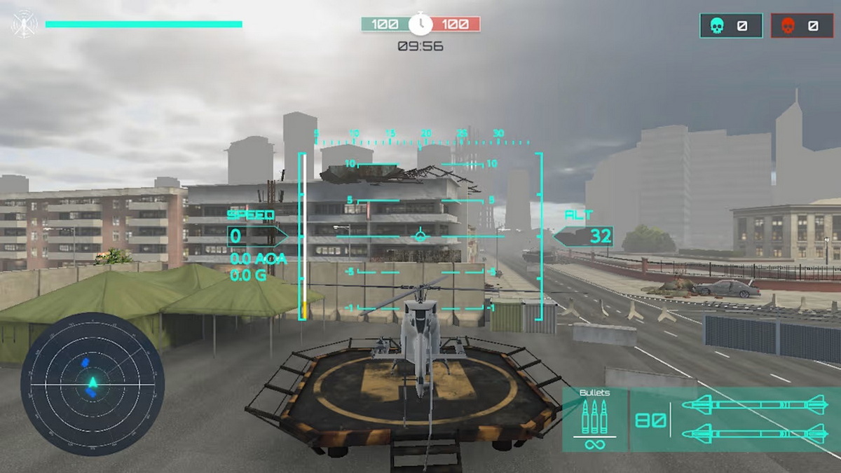 直升机战斗竞技场模拟器.Helicopter Battle Arena Simulator