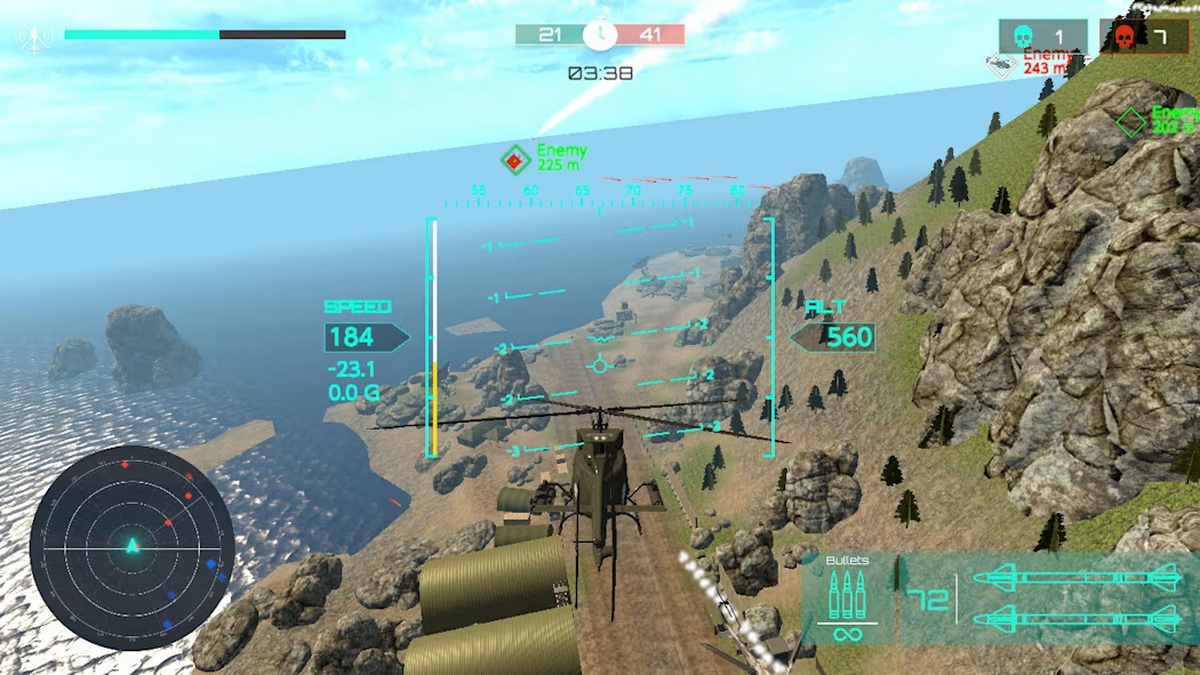 直升机战斗竞技场模拟器.Helicopter Battle Arena Simulator