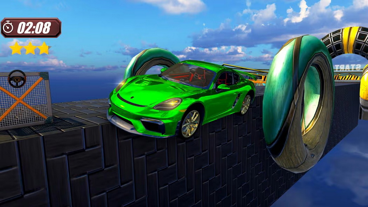 赛车混沌：极限特技对决.Racing Car Chaos: Extreme Stunt Showdown