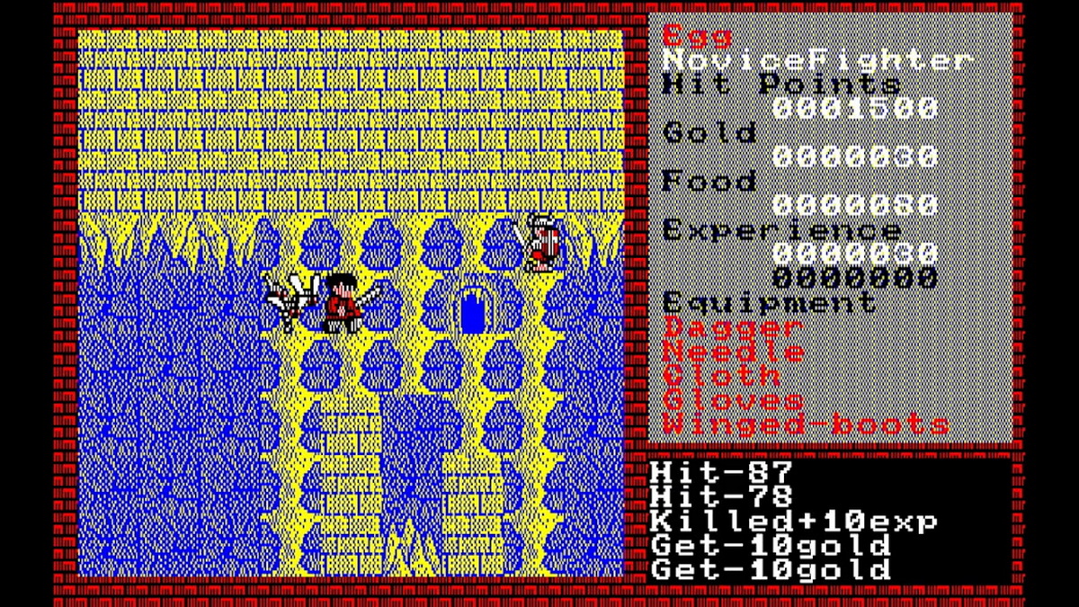 Eggconsole Xanadu Scenario II PC-8801mkIISR