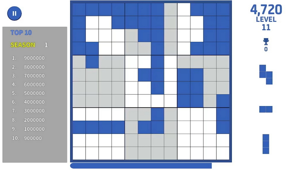 数独方块.Blokdoku