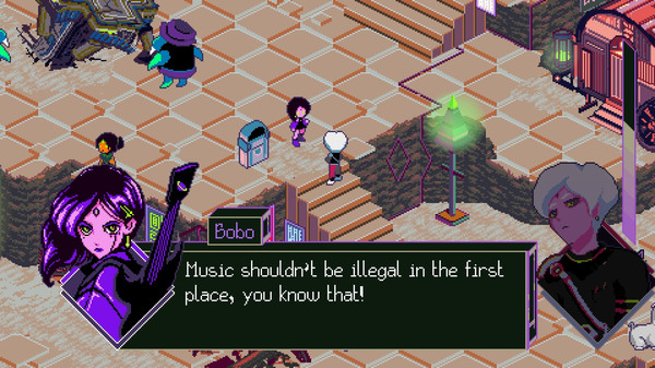 钥匙柜：回合制赛博朋克动作.Keylocker: Turn Based Cyberpunk Action