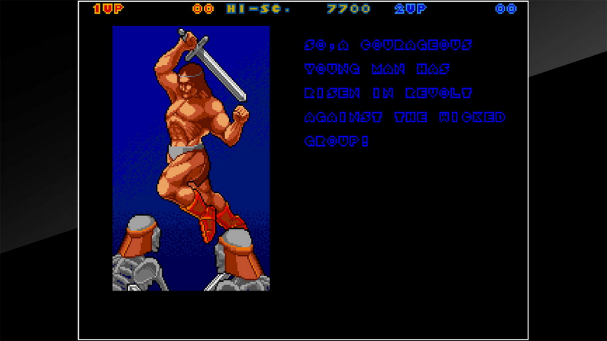 街机博物馆：武士之刃2.Arcade Archives Rastan Saga II