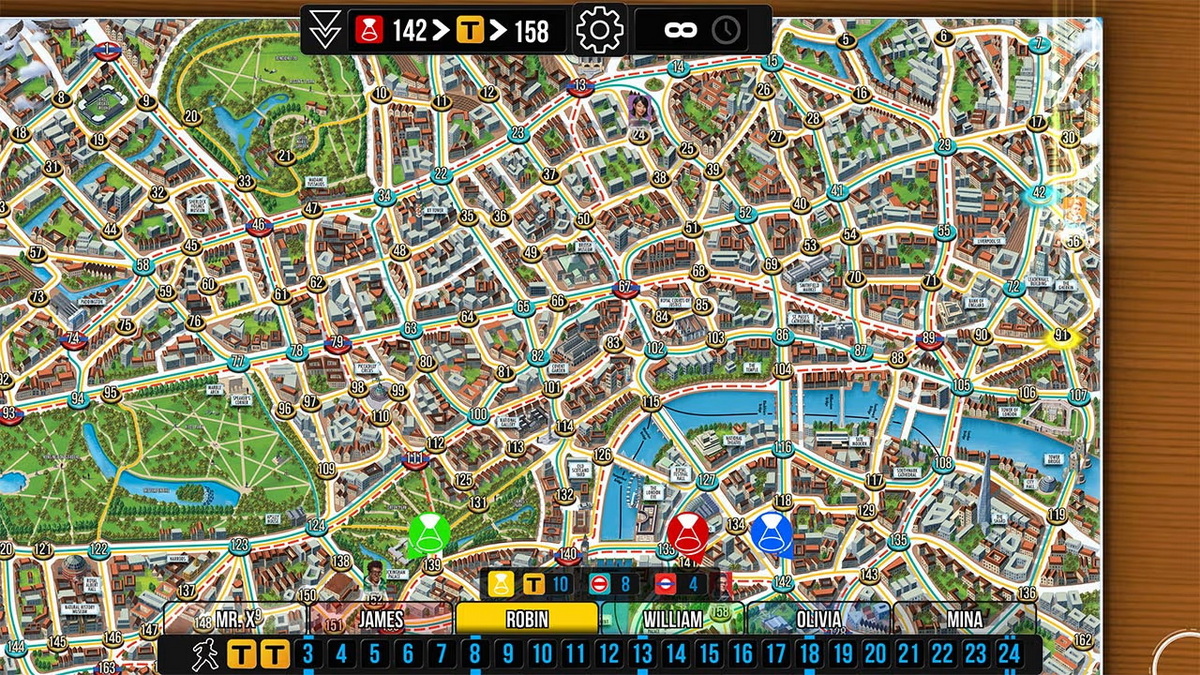 苏格兰场：追捕X先生.Scotland Yard: Hunting Mister X