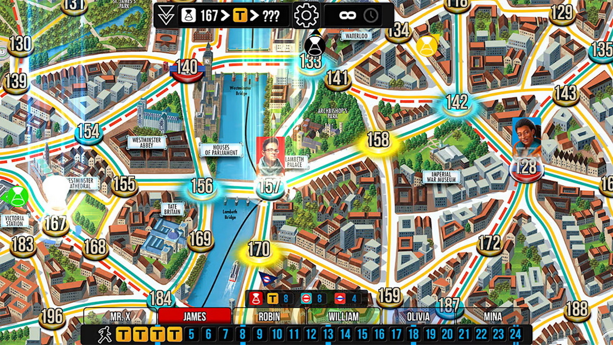 苏格兰场：追捕X先生.Scotland Yard: Hunting Mister X