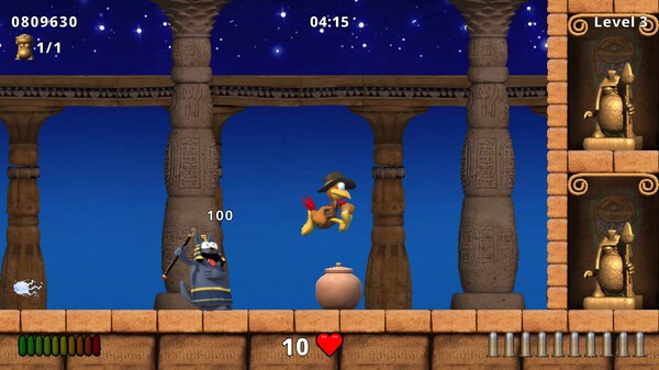 莫汉翡翠跑跳大冒险：陷阱和珍宝3.Moorhuhn Jump and Run: Traps and Treasures 3
