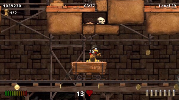 莫汉翡翠跑跳大冒险：陷阱和珍宝3.Moorhuhn Jump and Run: Traps and Treasures 3