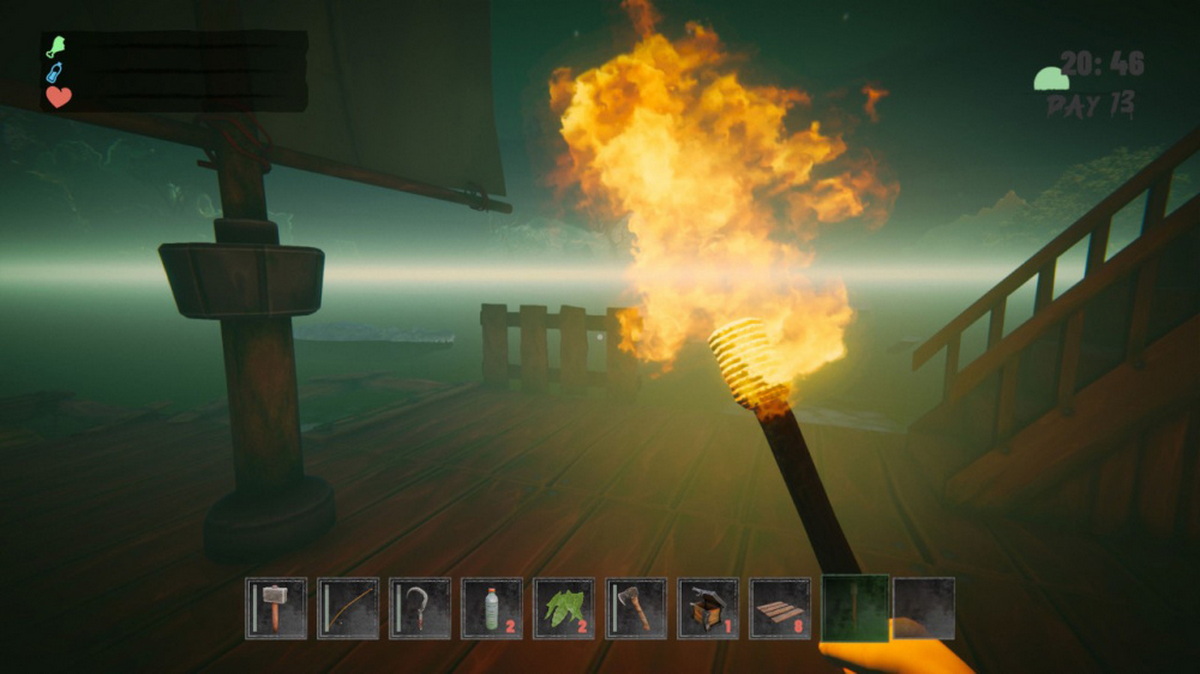 生存漂流模拟器：鳄鱼水域 工艺、木筏、建造.Survival Float Simulator: Crocodile Waters Craft, Raft, Build