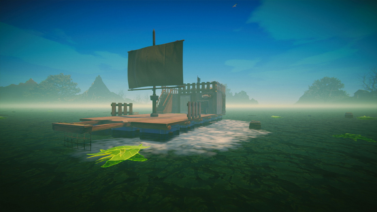 生存漂流模拟器：鳄鱼水域 工艺、木筏、建造.Survival Float Simulator: Crocodile Waters Craft, Raft, Build