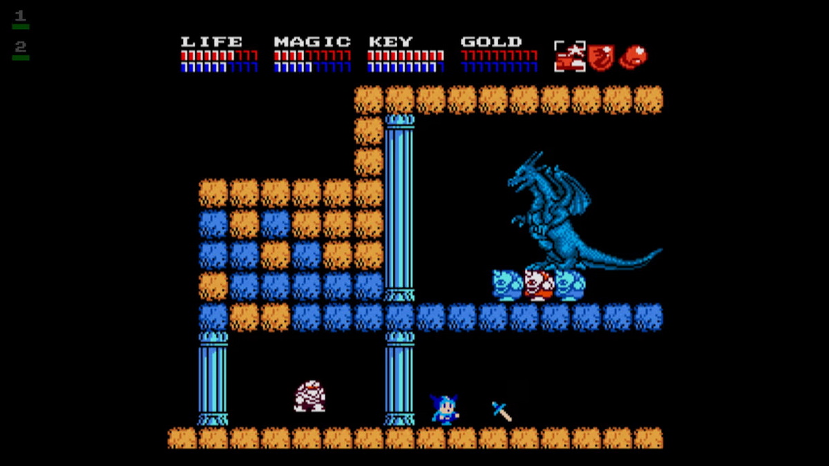 种蛋计划：屠龙战记 4 德拉斯莱家族 – MSX2版.Eggconsole Dragon Slayer IV Draslefamily MSX2